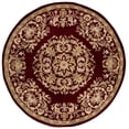 thumbnail image 2 of Safavieh Heritage Cleves Oriental Wool Area Rug, Red, 6' x 6' Round, 2 of 11