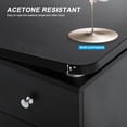 thumbnail image 3 of BarberPub Manicure Acetone Resistant Table Nail Table Spa Beauty Salon Nail Station Desk Nail Art Equipment 0422, 3 of 9