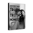 thumbnail image 4 of Inspiring Wall Art Housewarming Honest Man Confronted with Truth Motivational Verse Ready To Hang Stretched Canvas-Home Decor Unframed, 4 of 9