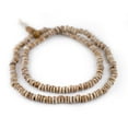 thumbnail image 3 of The Bead Chest Copper-Inlaid Rustic Bone Mala Beads (6mm): Nepal Spacers Buddhist Tibetan Prayer Beads, 3 of 4