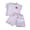 Purple, variant on Baby Girl Summer Clothes Short Sleeve Top and Shorts Summer Clothing Sets Two Piece Spring Beach Vacation Outfits 2026 Sweatsuits