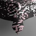 thumbnail image 3 of Black and Pink Of Leopard Print Rectangle Tablecloth 60"x84",Waterproof Polyester Rectangle Table Cloth, Wipeable Spillproof Polyester Tablecloth for Dining, Camping, Indoor and Outdoor, 3 of 5