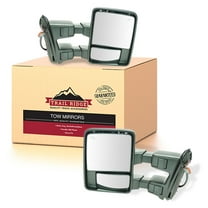 Trail Ridge Towing Mirror Power Folding Extend Heat Signal Chrome Pair for Ford TR10186 Fits select: 2009-2016 FORD F250, 2009-2016 FORD F350