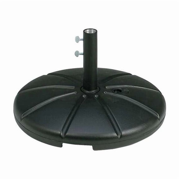 Grosfillex Umbrella Base with Filling Cap, Black US602117