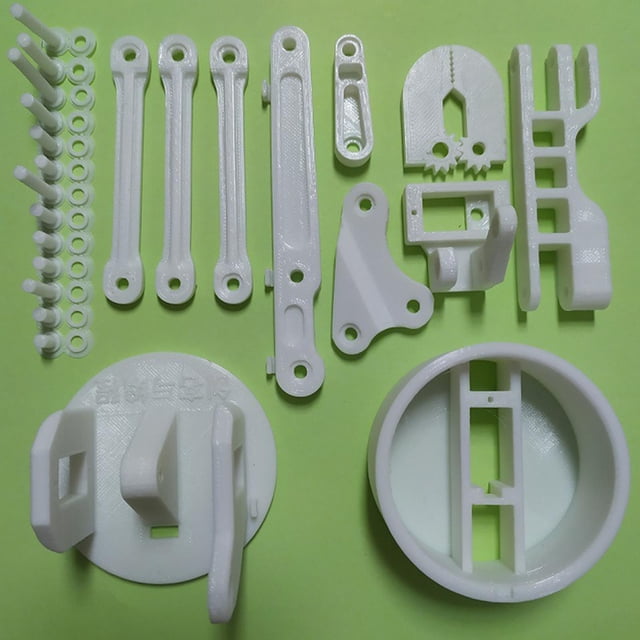 Conjunto de robot de bricolaje, de garra de robot mecánico de impresión 3D, robótico, manipulador de agarre, garra de robot para shamjiam Brazo robotico