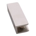 thumbnail image 5 of CRL FA11BN Brushed Nickel Rectangular Interior Shower Shelf Clamp, 5 of 9