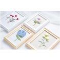 thumbnail image 3 of Hermoso kit de bordado floral, kit de inicio de bordado hecho a mano, kits de bordado de bricolaje a mano modernos, arte de patrón, decoración del hog Flor de cardo Soledad Artesanías De Punto De Cruz, 3 of 10
