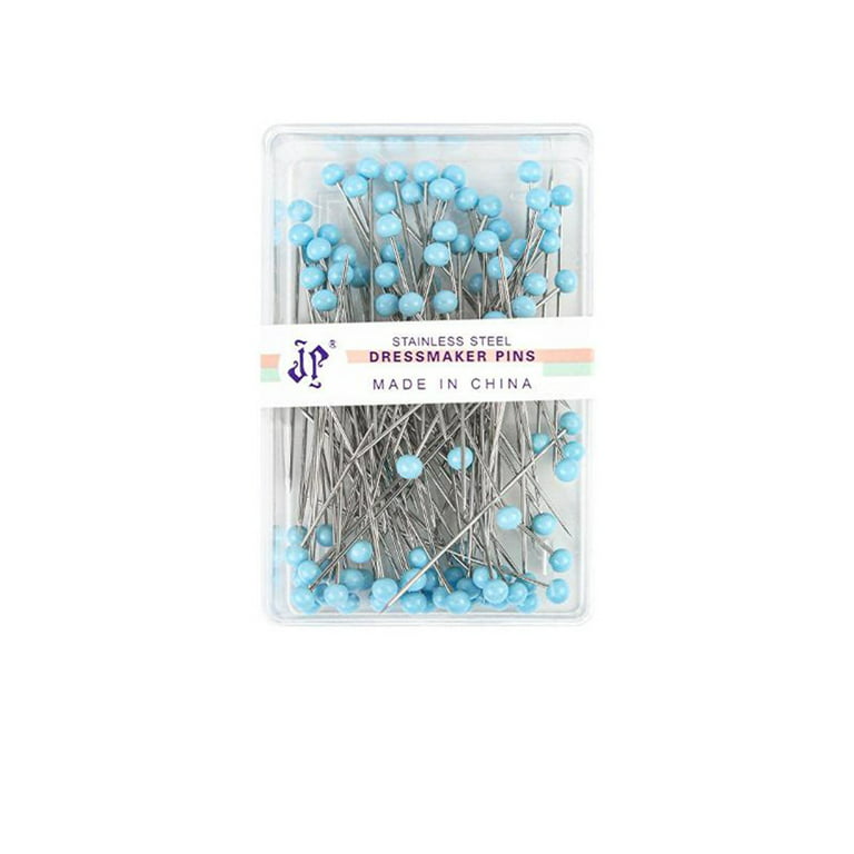 Phinus 600 Pcs Straight Pins 1.6 in Pearlized Ball Head Sewing Pins for Fabric DIY Sewing Pins Crafts