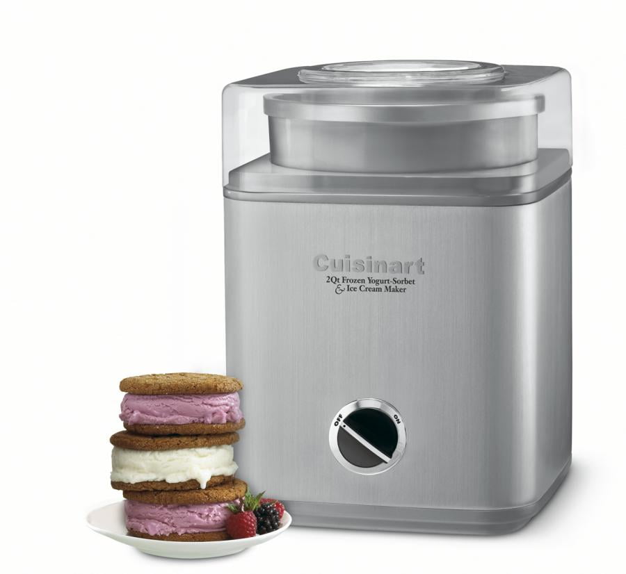 Sorbet and Ice Cream Maker Cuisinart ICE-30BC Pure Indulgence 2-Quart Automatic Frozen Yogurt Renewed 