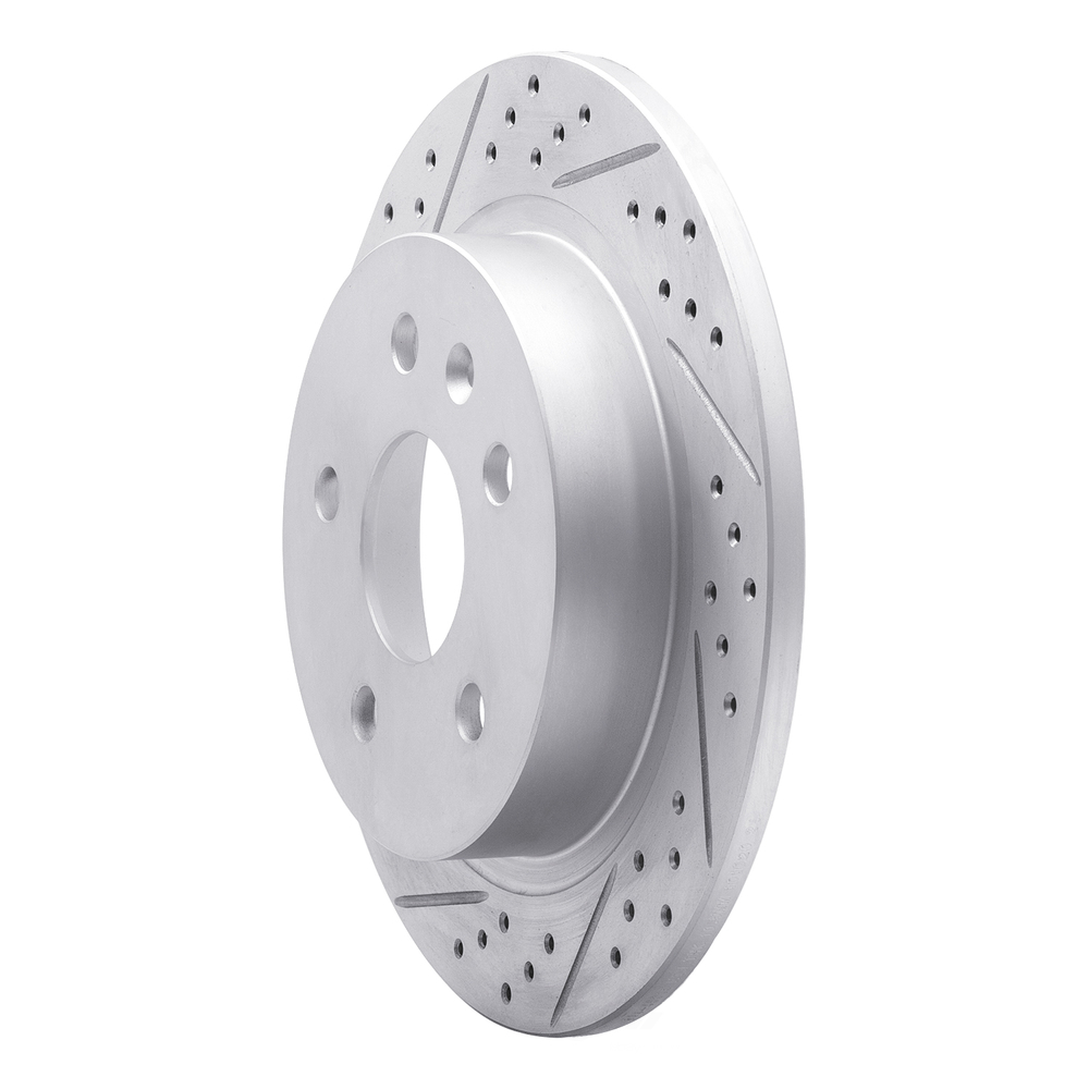 Dynamic Friction Company 830-45015L DFC Geoperformance Rotor - Drilled and Slotted