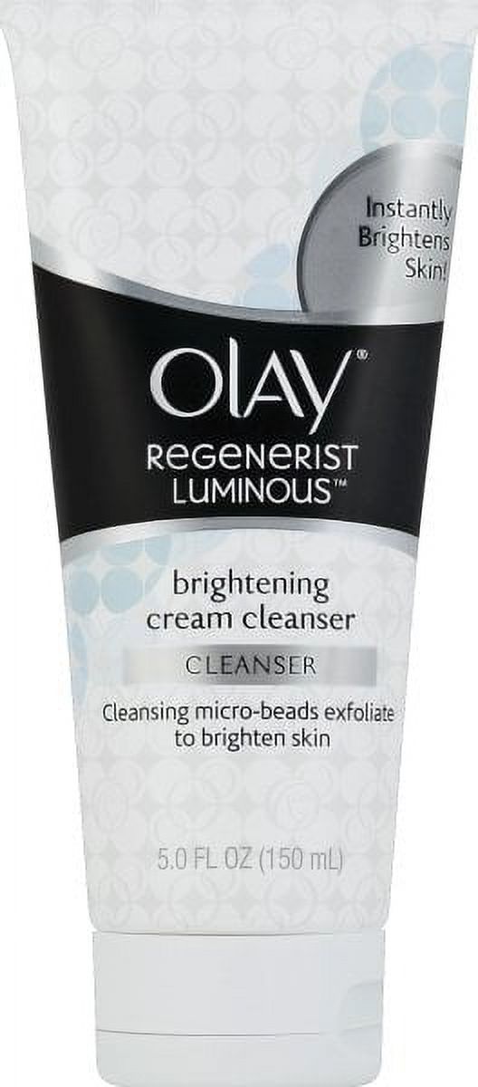 Olay Regenerist Luminous Brightening Cream Cleanser, 5 fl oz - image 2 of 2