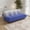 Gradient White+Blue, variant on WHGBJA Adults Comfy and Soft Teddy Material Togo Sofa and Lounge Bean Bag Chair, Green