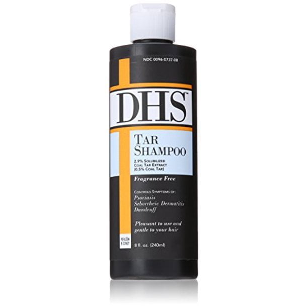 DHS Tar Shampoo 8 oz (Pack of 4)