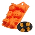 thumbnail image 4 of Halloween Silicone Cake Mold Candy Making Molds Vivid Practical Creative Silicone Pumpkin Cake Mold Baking Tools, 4 of 5