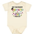 thumbnail image 3 of Inktastic My Mommy Graduated and I'm Super Proud Boys or Girls Baby Bodysuit, 3 of 5