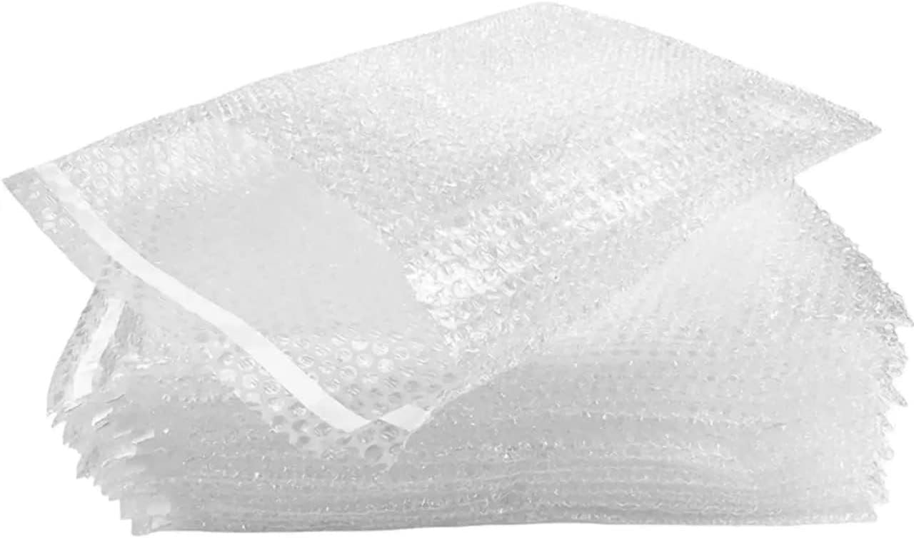 1500-3x5 Bubble Out Pouches Bags Wrap Cushioning Self Seal Clear 3" x 5"