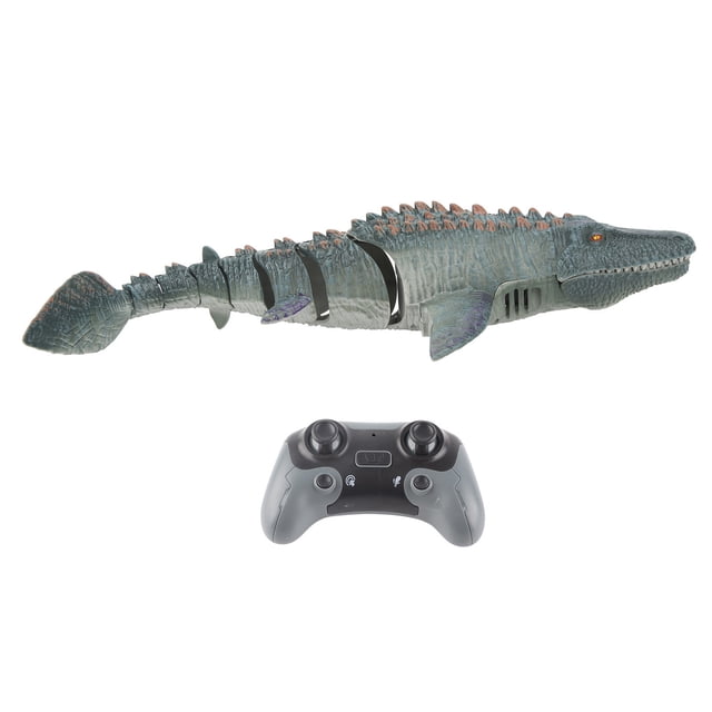 VGEBY Dinosaurio Juguete Control Remoto Inalámbrico Realista Monstruo Marino Juguete Para Niños Mayores De Seis Años