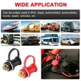 thumbnail image 4 of facefd Charging Post Professional 12V Remote Battery Power Junction Jumpers Connector Posts RV Vehicle Supplies Parts Kits Red Red and Black, 4 of 6