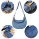 thumbnail image 1 of Bolsa cruzados de mezclilla Correas ajustables Hobos de mujer para vacaciones de fin de semana Sywqhk Para Estrenar, 1 of 9
