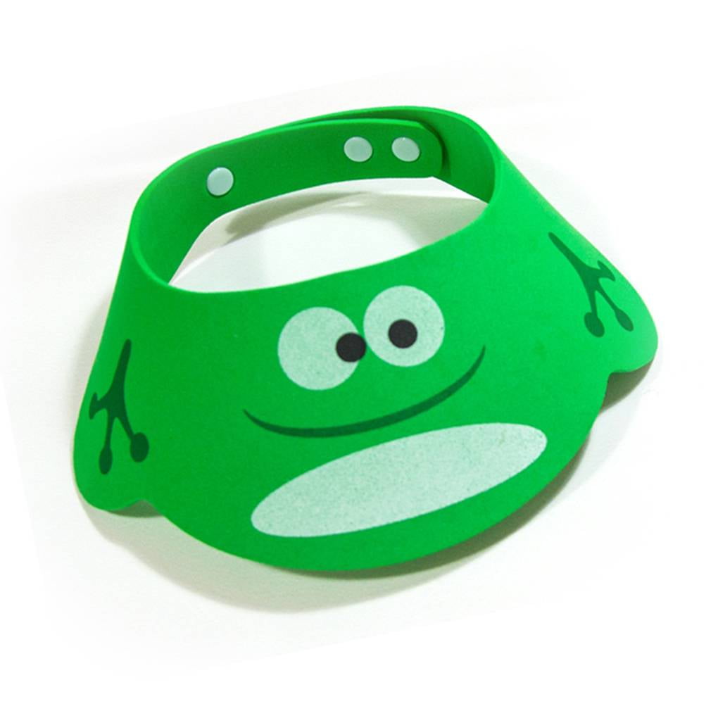 Holiday TimeThicken Cartoon EVA Soft Baby Bath Shower Caps Kids Washing Head Cutting Hair Shield