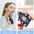 thumbnail image 7 of Vintage Ornamental Floral Washcloths, Soft and Absorbent Cotton Towel, 2 Pack 12 X 12 Inches Premium Quick Dry Face Towel Wash cloth, 7 of 7