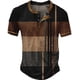 thumbnail image 1 of Playeras Hombre Cuello V Camiseta Gótica Retro Para Hombre Con Cordones Y Cuello En V Y Bolsillo, Camiseta De Manga Corta, Camisetas Sueltas, 1 of 2