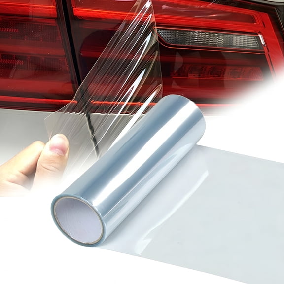 MELIVO 30x120cm Clear Headlight Protection Film for Car and Motorcycle
