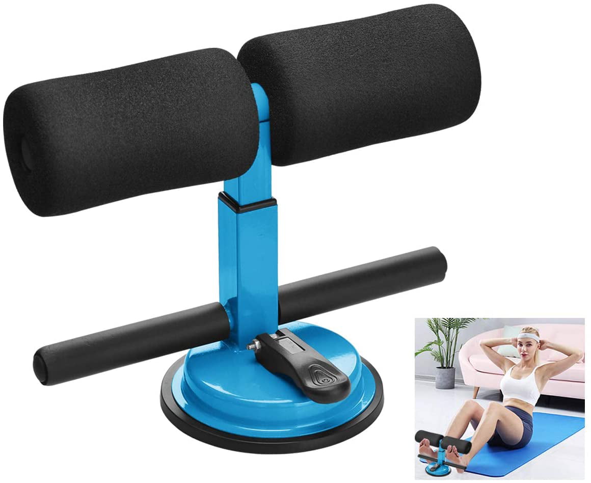 Sit Up Assistant Floor Fitness Adjustable Training Workout Exercise Self-Suction 