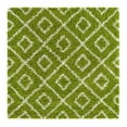 thumbnail image 3 of Unique Loom Trellis Shag Collection Area Rug - Ruth (5' 3" Square Green/Ivory), 3 of 11