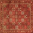 thumbnail image 1 of Ahgly Company Indoor Square Persian Orange Traditional Area Rugs, 3' Square, 1 of 1