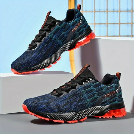 

Men s Lace-up Sneakers - Athletic Shoes - Wear-resistant And Breathable