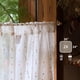 thumbnail image 5 of Cortinas de Cocina Semi Transparentes Jinchan con Mini Pompones de 60 cm en Voile, 5 of 9