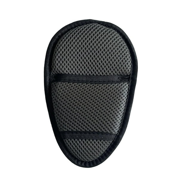 Almohadilla de entrepierna para asiento de coche de bebé, almohadilla de entrepierna para hombro, accesorios para carrito gris