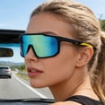 thumbnail image 6 of Windproof Cycling Glasses,Sports Sunglasses for Men Women,Lightweight Frame,UV Protection Function for Biking,Running,Driving Activity, 6 of 6