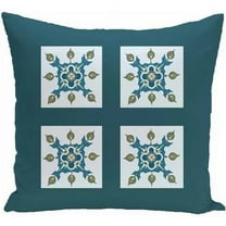 Simply Daisy 16" x 16" Four Square Geometric Print Pillow