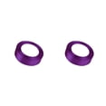 thumbnail image 4 of Paquete de cinta hecha a mano Billuyoard suministro de ropa accesorios para manualidades DIY cintas de poliéster Morado oscuro 2Conjunto, 4 of 6