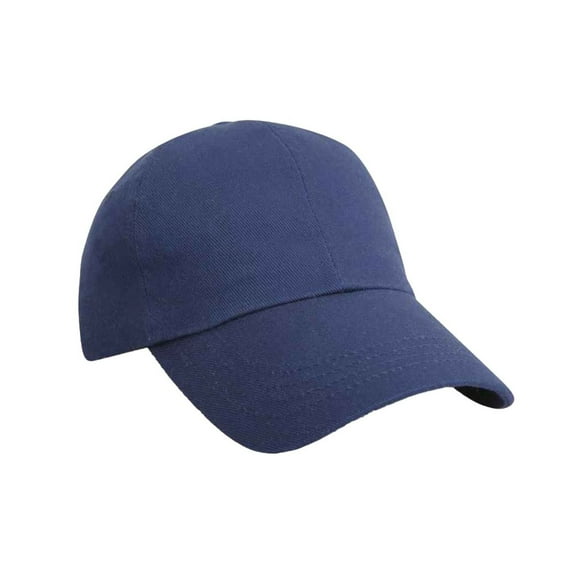 Result Headwear Pro Style Plain Heavy Brushed Cotton Baseball Cap