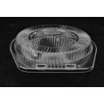 thumbnail image 2 of Clear Clam Shell Display Container - 5 Inches Clear Plastic Container for and Pie Pans - Perfect for Storing, Serving, and Displaying Food - 762, 50 Count, 2 of 5