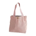 thumbnail image 3 of Bolso de hombro compacto de pana jinwen Rosa 18 cm x 11 cm x 17 cm, 3 of 8