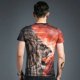 thumbnail image 4 of Ropa de calle para hombre, camisetas, tops, músculos, gimnasio, motocicleta, camisetas ajustadas para hombre, venta al por mayor, moda suelta, música, 5xl, 4 of 5