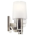 thumbnail image 4 of 55176NI Kichler Lighting Adani - 3 Light Bath Vanity In Modern Style-8.25 Inches Tall and 24 Inches Wide-Brushed Nickel Finish, 4 of 8