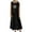 Black women dresses, variant on Wycnly Womens Dresses Beach Fashion Plus Size Swing Cotton Linen Tank Long Sun Dresses Dandelion Print Round Neck Sleeveless Maxi Summer Dress Army Green s Under $5