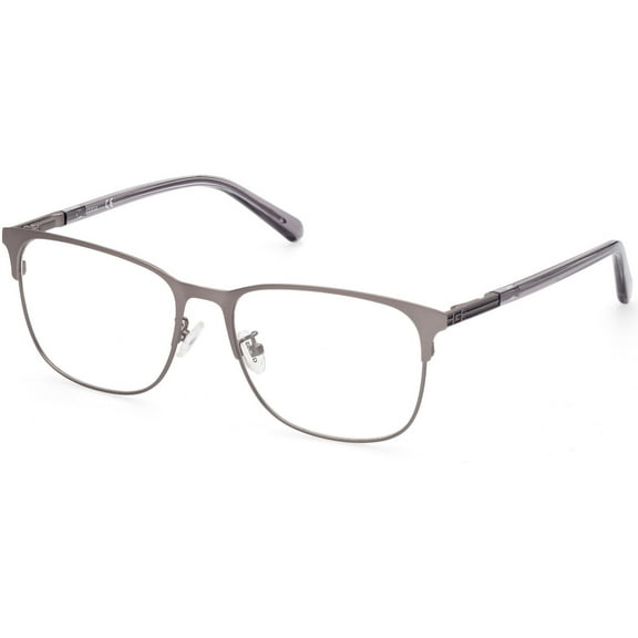 Eyeglasses Guess GU 50055 -D Asian fit 007 Matte Dark Nickeltin