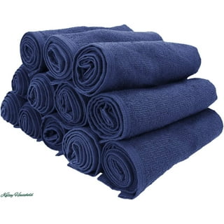 Moukeren 48 Pieces Bleach Proof Salon Towels Bulk Cotton 16'' x 25