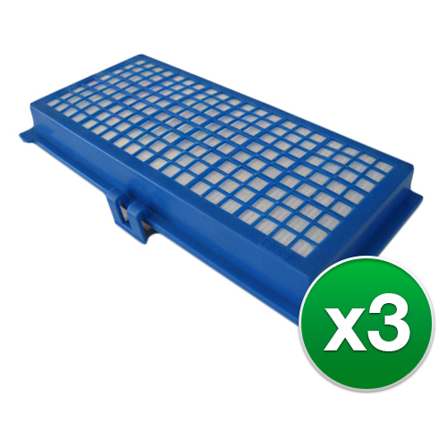 Replacement HEPA Vacuum Filter For Miele S336 Blue Magic Vacuums 3 Pack