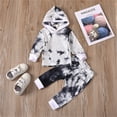 thumbnail image 1 of LSLJS Mode Sweat-Shirt à Manches Longues Tie-Dye Hooded pour Enfants, Baby Tops, 1 of 8