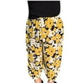 thumbnail image 6 of Baby Delas!YANHAIGONG Beach Pants for Baby Children Cute Flower Print Sport Pants Trousers Cotton Bloomers Slacks Harem Pants Outfits Clothes Casual Joggers Fall Pants Toddler Girl, 6 of 7