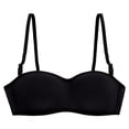 thumbnail image 4 of Landzoo One Womens Strapless Underwear Womens No Steel Rings Summer Thin Non Gather Tube Top Wrap Bra Invisible Bra Cozy Stylish Basic Tube Tops, 4 of 6