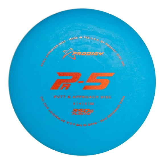 Prodigy Disc 350G PA-5 | Understable Disc Golf Putter | Great for Turnovers & Hyzer Flip Shots | Stiff & Durable Plastic | Great Beginner Disc Golf Putter | Colors May Vary (175-177g)