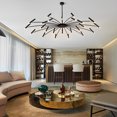 thumbnail image 4 of xinxixnxx Adjustable Metal DIY Three Step Dimming LED Minimalist Chandelier, 4 of 9